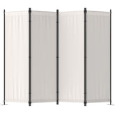 Morngardo Room Divider Folding Privacy Screens 4 Panel Partitions 88" Dividers Portable Separating for Home Office Bedroom Dorm Decor