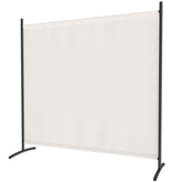 Morngardo Room Divider Privacy Screens Partitions Portable Separating Single Panel Wall Dividers for Home, School, Office, Bedroom, Church, Studio, Conference, Dorm Decor